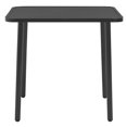 thumbnail image 2 of vidaXL 3 Piece Bistro Set Steel Dark Grey, 2 of 5