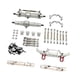 thumbnail image 2 of Piezas de coche RC a escala 1:16 para C14 C24 Kit de piezas de metal de coche RC multiusos ligero para Fy003-5A para piezas de coche de control remoto Plata, 2 of 7