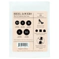 thumbnail image 4 of Heel Lovers Protective Heel Caps by FootFitter - High Heel Tip Covers for Women! (BLACK), 4 of 5
