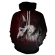 thumbnail image 3 of Sudadera con capucha de moda para hombre, estampado de lobo animal, jersey estampado en 3D, tendencia urbana, hip hop, otoño, manga larga, ropa de gran tamaño para hombre, 3 of 5
