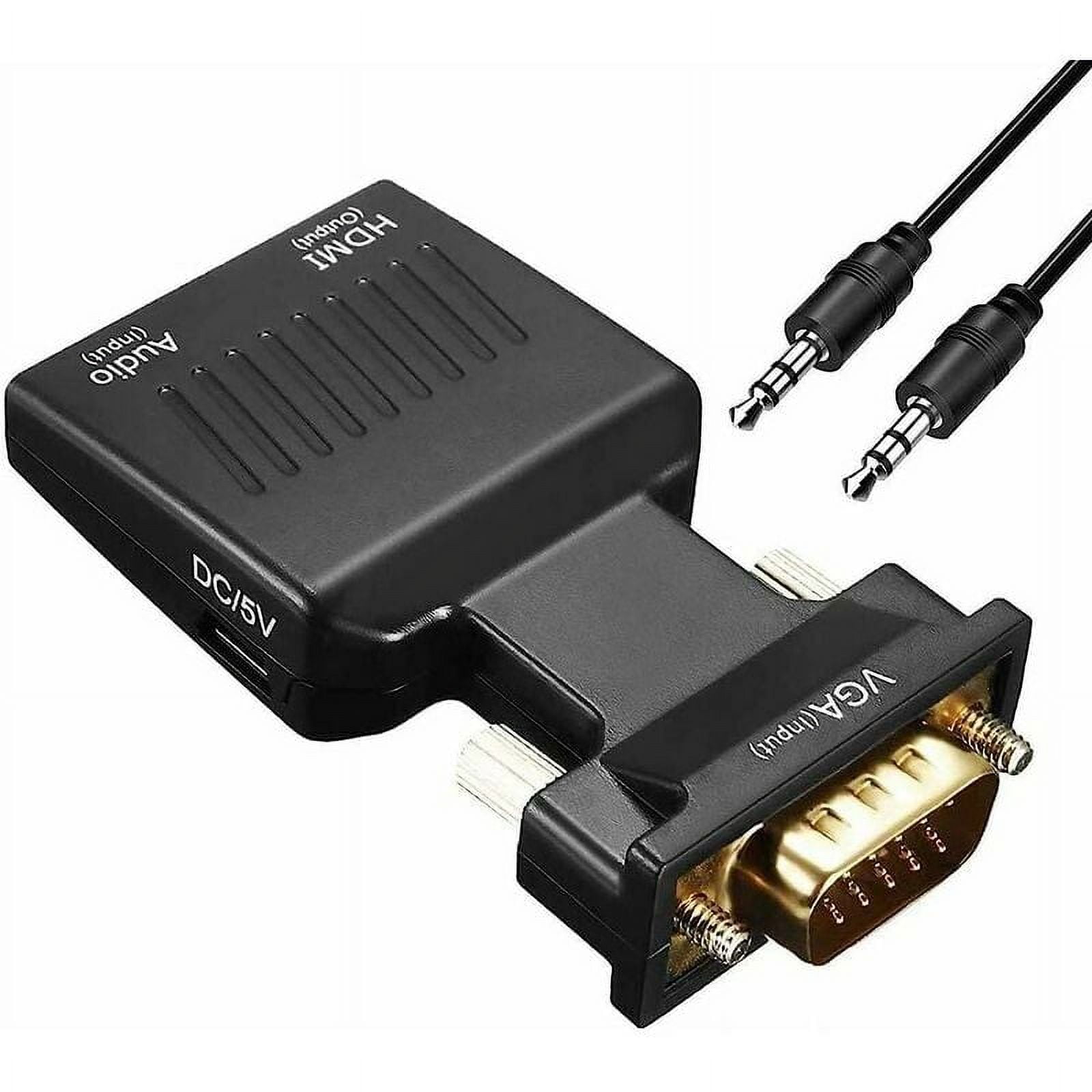 CONVERTIDOR ECONOMICO VGA A HDMI CON AUDIO 2MUN