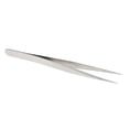 thumbnail image 2 of Pinzas de extensión de pestañas de material acero inoxidable profesion, de herramientas rectas y curvas para pestañas postizas, kit de pinzas para cort - Derecho, 2 of 6