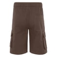 thumbnail image 3 of JAJAHO Men's Cargo Shorts Casual Summer Elastic Waist Drawstring Baggy Streetwear Wide Leg Knee Length Shorts Stylish Bottoms, 3 of 5