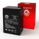 Haze HZS06-4.5 6V 4.5Ah Batterie Plomb-Acide Scellée - C'est un Remplacement de la Marque AJC – image 2 sur 6