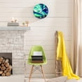 thumbnail image 4 of Wall Clock, Tree Annual Rings Silent Non Ticking Battery Operated Round Decorative Indoor Outdoor Clocks for Living Room Kitchen Bedroom Bathroom Patio 12"(Wooden Stump), 4 of 6