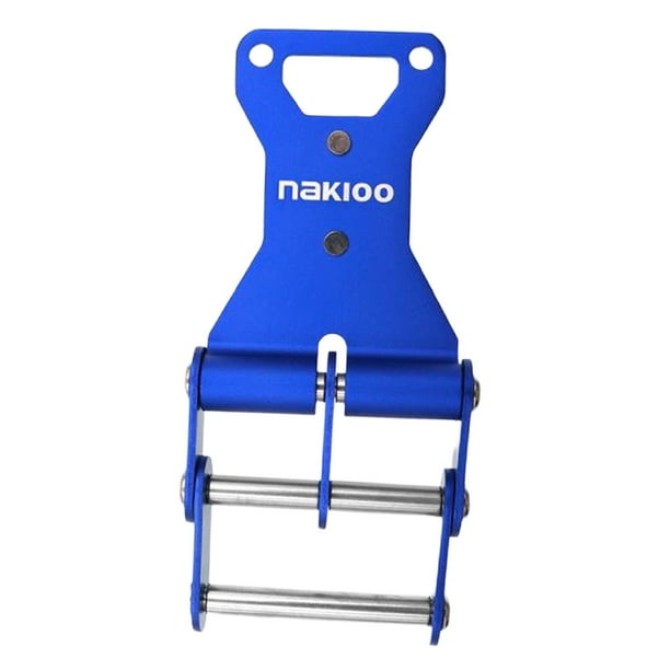 Hebilla de sujeción para bolsa de cinturón de herramientas, accesorios, clip de cinturón liviano y versátil para azul fijo