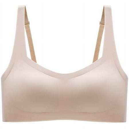 Invisible Push Up Bra Seamless Bras For Women Wire Free Underwear Square Neck Bralette Girls Top Soft Sleep Lingerie Intimates