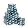 thumbnail image 2 of Set Of 2 Rectangle Geometric Pattern Decorative Boxes, 2 of 4