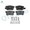 thumbnail image 5 of Set of 6 Rear 260mm Drilled Slotted Brake Disc Rotors-Ceramic Brake Pad Kit For 2006-2015 Honda Civic, 5 of 8