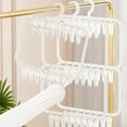 thumbnail image 6 of Space Saving Sock & Underwear Organizer | 18 & 36 Strong Windproof Clips | Traceless Drying Rack | Easy Dry & Organize Clothes | Door Hanging Laundry Helper, 6 of 7
