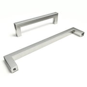 Polished Chrome Cabinet Pulls 25 Pack Stainless Steel Drawer Handles 5 1/16'' Center to Center