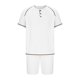 thumbnail image 4 of Camisas de Manga Larga para Hombres Casual Botón Abajo Camisa Impresa con Cuello de Giro, Grosor Estándar, 4 of 5