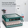 thumbnail image 3 of Incubadora eléctrica dual inteligente Completamente automática Methold 10 piezas Enchufe de EE. UU., 3 of 6