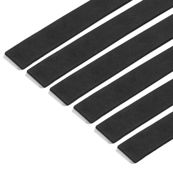 Uxcell 18" Table Tennis Side Tape, 10 Pack Table Tennis Edge Tape Protect the Edges, Black