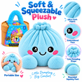 thumbnail image 3 of Mystery Dumpling Plush Squishy Toy, Surprise Stuffed Dumpling, Novelty Collectible Stuffed Animal Squeezable Stress Relief Plushie for Birthday Holiday Party Favors, 3 of 5