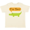 thumbnail image 3 of Inktastic I'm Two Alligator 2nd Birthday Boys or Girls Toddler T-Shirt, 3 of 5