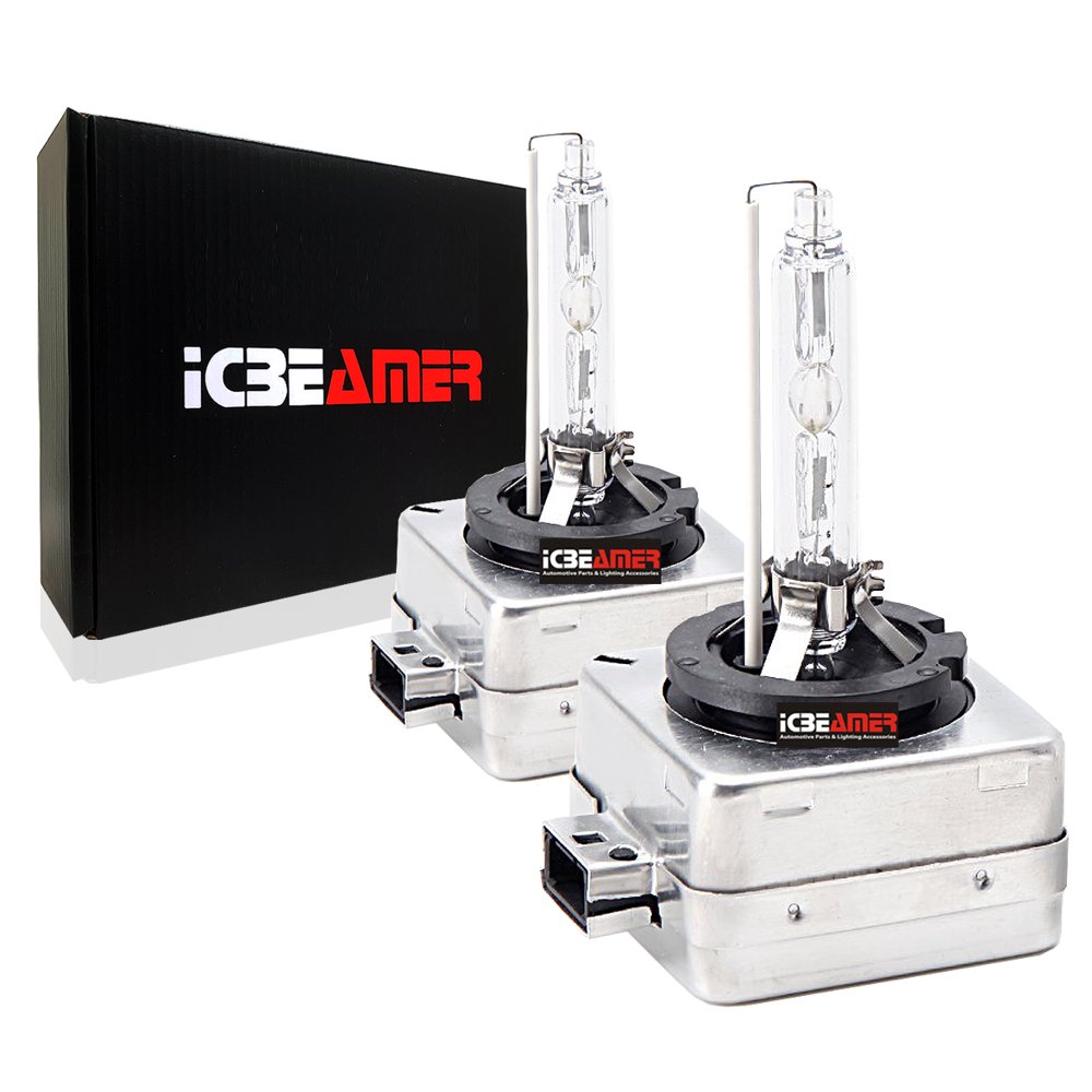 ICBEAMER 8000K D3R D3C D3S Xenon HID Direct Replacement Can Replace OEM