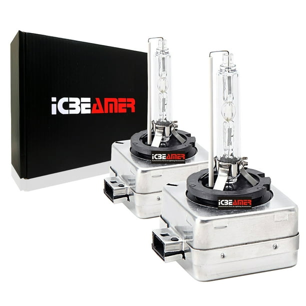 ICBEAMER 8000K D3R D3C D3S Xenon HID Direct Replacement Can Replace OEM