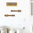 thumbnail image 3 of Fork And Spoon Rustic Decor Home School Office Hanging Art Signs, 3 of 10