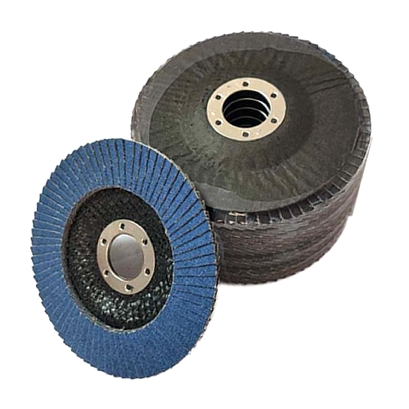 20pcs 5" 125mm 80 Grit Flap Discs Wheel Zirconia Angle Grinder Sanding 