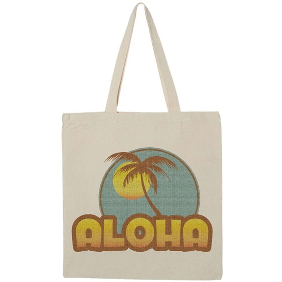 Inktastic Aloha Palm Tote Bag