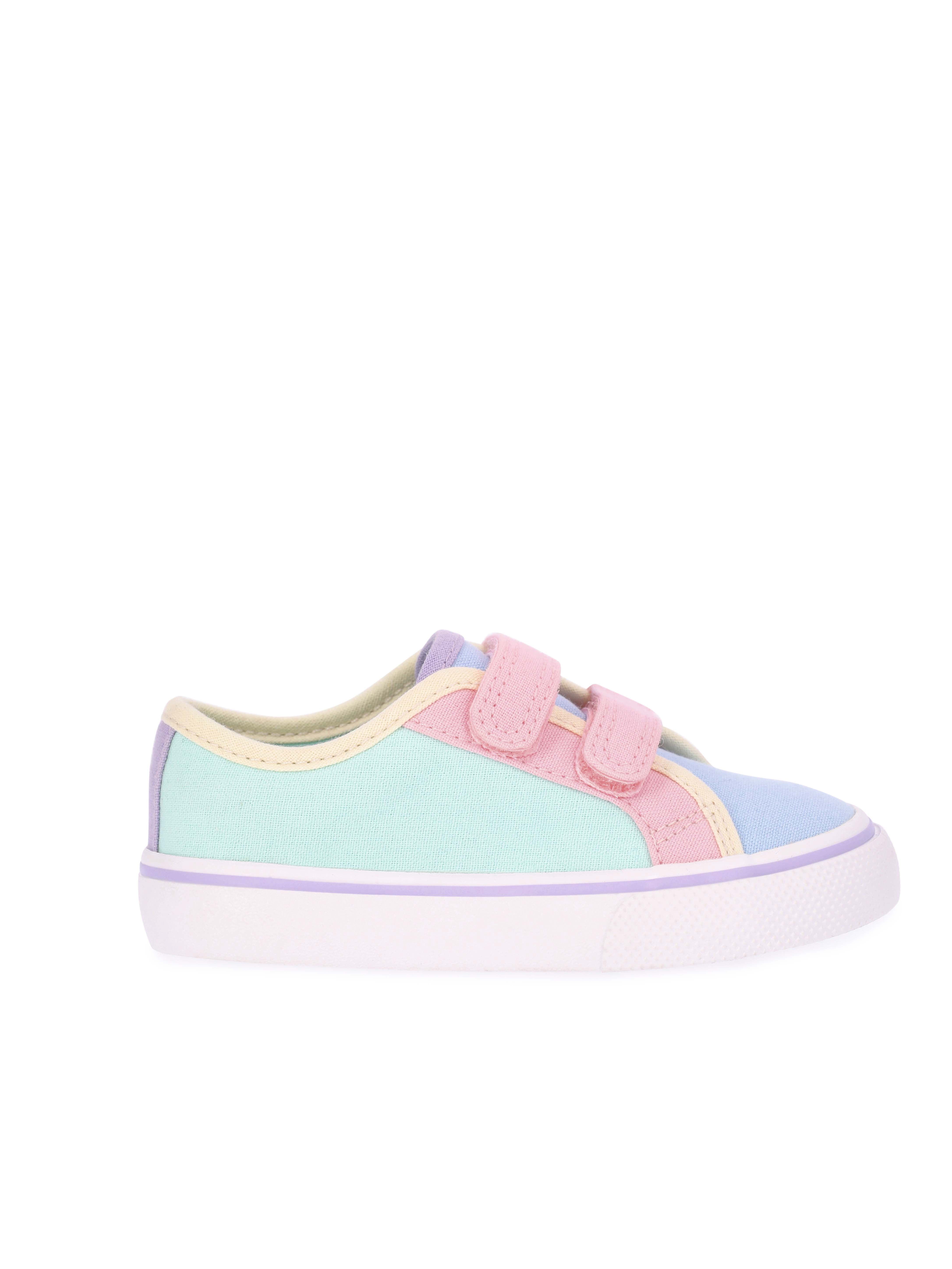 Wonder Nation Toddler Girls Canvas Skate Sneakers