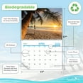 thumbnail image 6 of EcoEarth 18 Month Vertical Wall Calendar, Paradise Beaches, 11" x 17", Jul 2025-Dec 2026, 6 of 9
