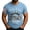 T7-Light Blue, variant on Havenx Men's 250 American Anniversary Shirt American Flag Design Crewneck Shirt Short Sleeve Graphic T-Shirt 250 Years Of Freedom Cross Patriotic Tee Tops,Camouflage Green 2XL