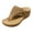 Brown, variant on Womens Orthopetic Platform Wedge Flip Flops 2025 Beach Casual Arch Support Orthotic Slides Boho Slip on