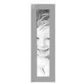 thumbnail image 2 of ArtToFrames 8" x 39" Steel Ripple Brushed Picture Frame, 8x39 inch Silver Wood Poster Frame (WOM-5269),  Pack, 2 of 7