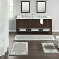 thumbnail image 5 of Madison Park Evan High Pile Cotton Tufted Bath Rug, 24x72" - Grey, 5 of 8