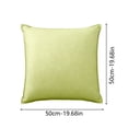 thumbnail image 3 of Outdoor Waterproof Pillowcase Modern Solid Color Cushion/backrest Pillowcase, 3 of 7