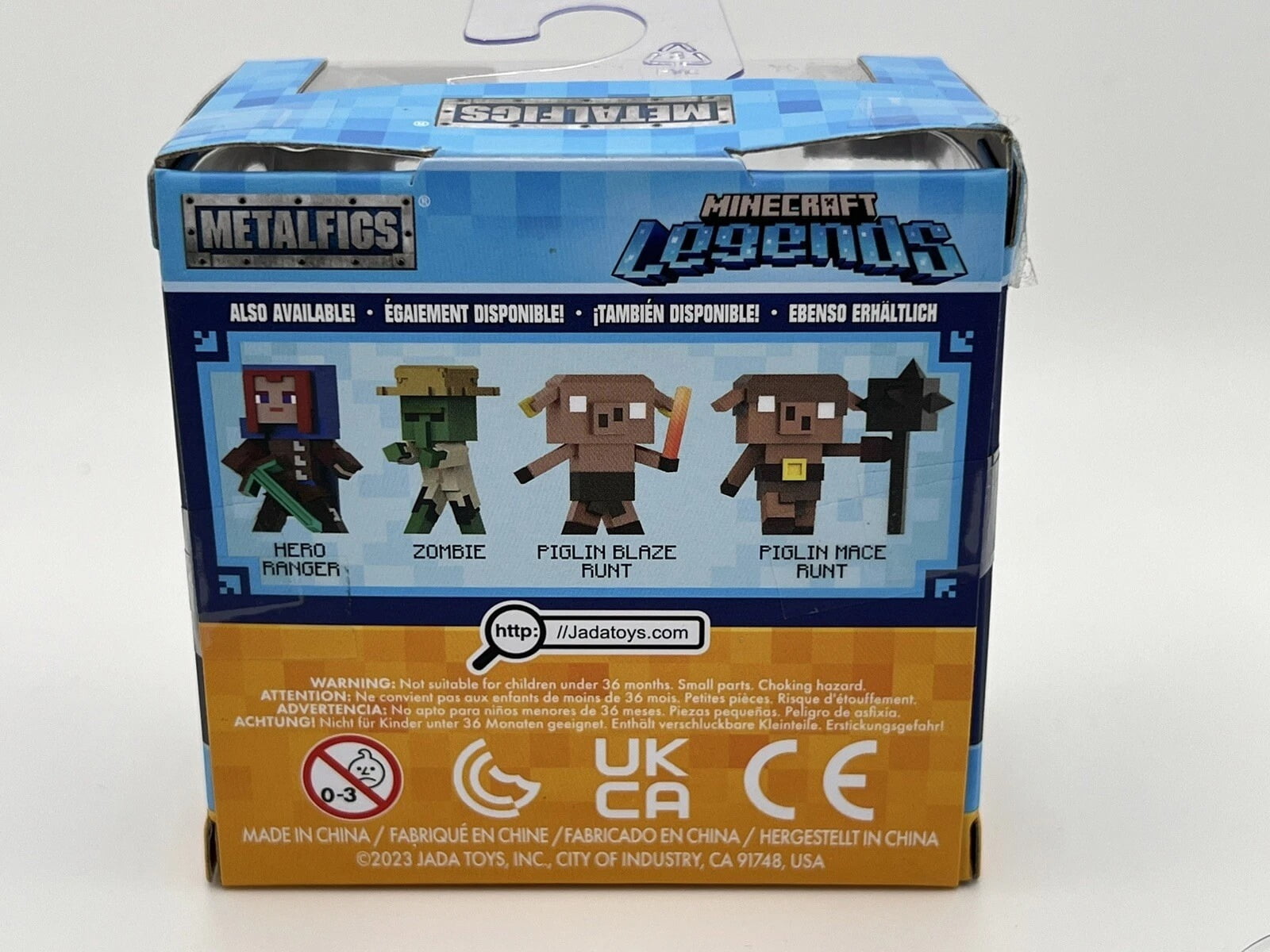 MINECRAFT LEGENDS Die-Cast 2.5” Figures JADA METALFIGS HERO RANGER