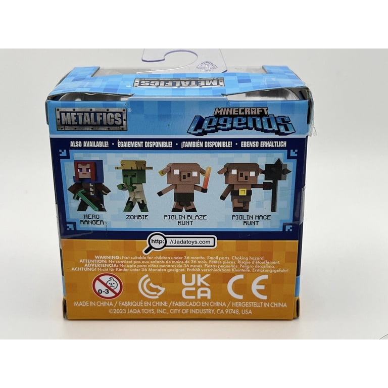 MINECRAFT LEGENDS Die-Cast 2.5” Figures JADA METALFIGS HERO RANGER