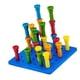 thumbnail image 3 of Tablero de clavijas apilable para actividades preescolares, tablero de clavijas de actividades para niños, 3 of 5