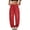 A1 Red, variant on Women's Rhinestone High Waisted Baggy Jeans, Diamond Straight Loose Denim Pants, Vintage Boyfriend Trousers with Washed Fabric, Shiny Detail and Relaxed Fit Red 3XL