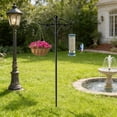 thumbnail image 6 of NWOKYZGH Shepherds Hooks for Outdoor, Heavy Duty Adjustable Bird Feeder Pole Garden Decor Shepherds Hook for Hanging Bird Feeder, Plant Baskets, Hummingbird Feeder for Outside, 6 of 7