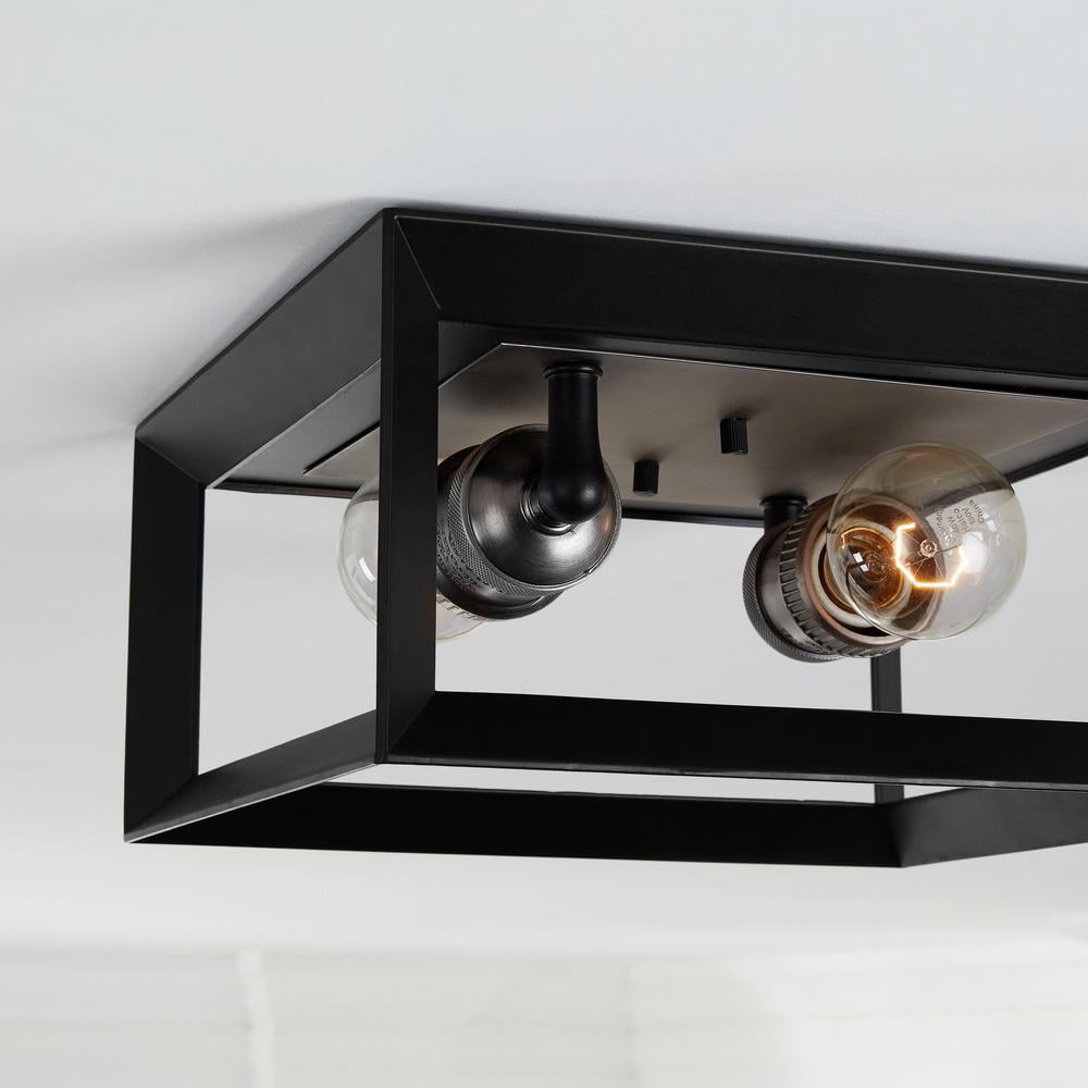 walden forge 2 light flush mount