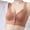 Orange, variant on Lixiuxyad Bra Pack Women's Thin Seamless Vest Soft Support Large Chest Small Half Fixed Cup Breathable Bra