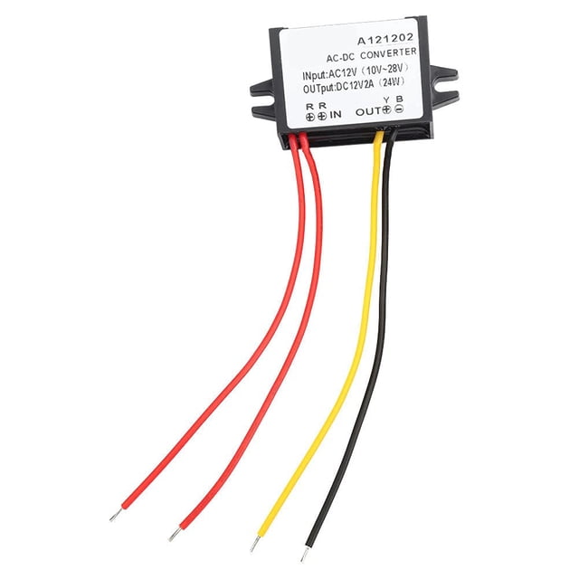 HUGFEGWE Convertisseur Ac à Dc 1, Convertisseur Ac à Dc 1 Ac 10-28v à Dc 12v Module d'Alimentation Ac Dc (2A) CJB91-119402