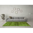 thumbnail image 3 of Ahgly Company Indoor Rectangle Oriental Green Traditional Area Rugs, 7' x 10', 3 of 4