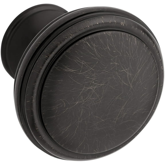 Baldwin 4456112 1.32 in. Severin Cabinet Knob in Aged Bronze