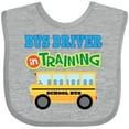 thumbnail image 3 of Inktastic Bus Driver in Training Boys or Girls Baby Bib, 3 of 4