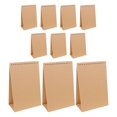 thumbnail image 1 of unbranded 10Ud Base Triangular Para De Con Anillado Doble Color Khaki Para Oficina, 1 of 7