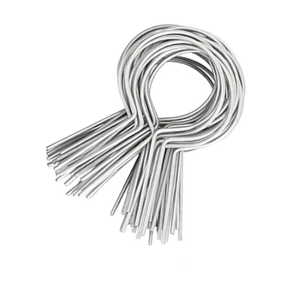 100pcs Practical 11 Gauge Metal Chain Link Fence Tie for Easy Installation Designs in Ranches and Garden Supplies