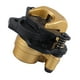 thumbnail image 4 of Pinzas de freno delanteras y traseras, bomba izquierda dorada de aluminio, frenado estable para ATV de cuatro ruedas de 110 a 250cc, 4 of 5