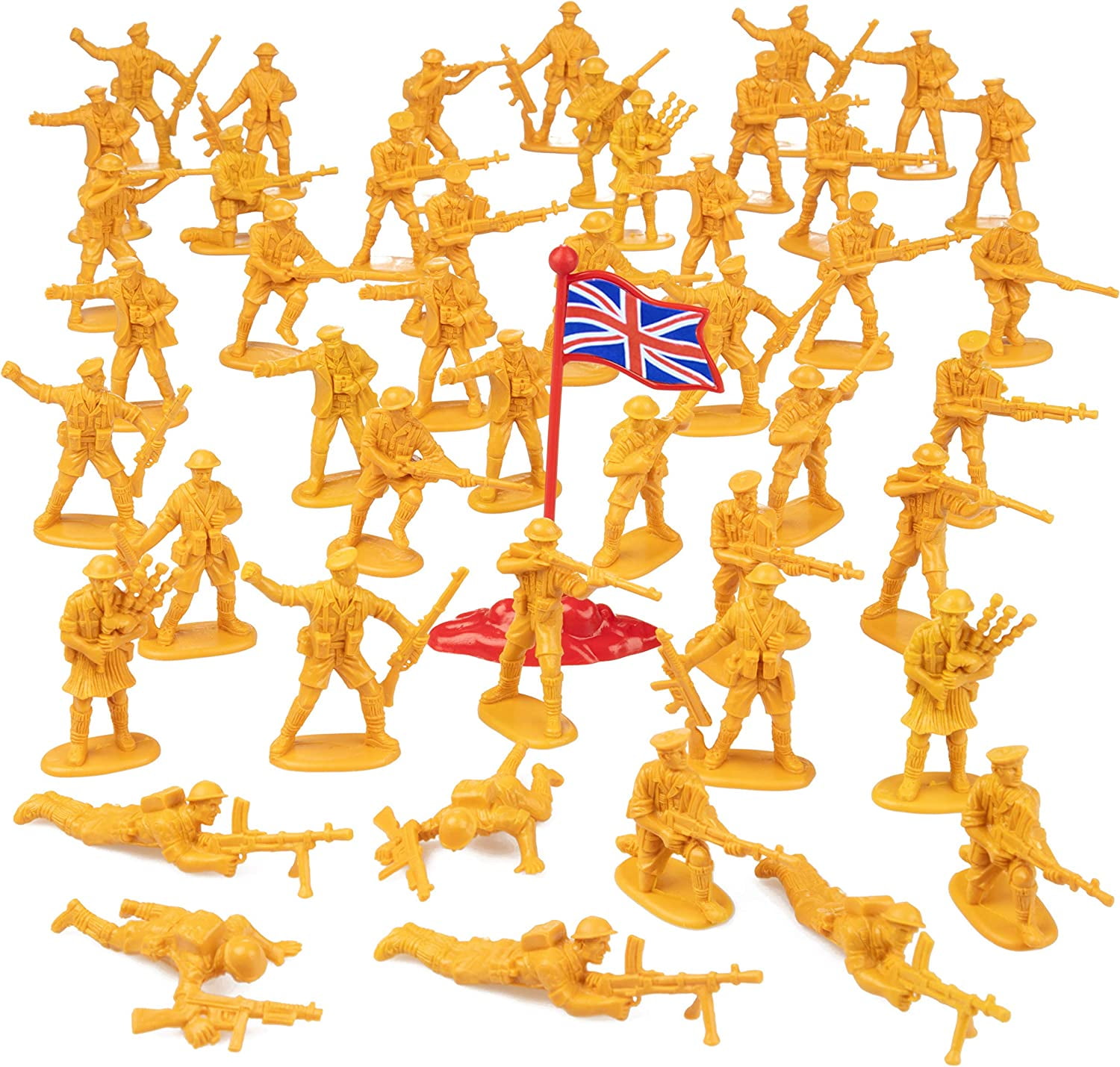 Army Men Action Figures -soldiers of WWII- Big Chile | Ubuy