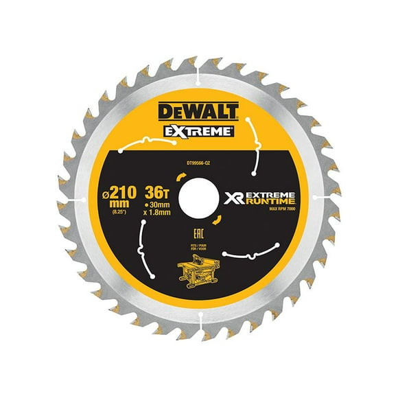 DEWALT - XR FlexVolt Table Saw Blade 210 x 30mm x 36T