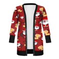 thumbnail image 2 of Cardigan de Noël à Manches Longues pour Femmes, 2 of 3
