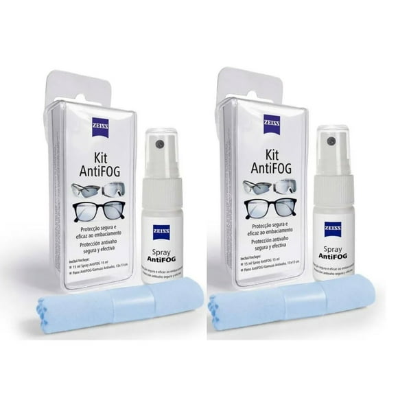 Zeiss Antifog 15ml x2 Antiempañante 2pack ZEISS AntiFOG kit x2
